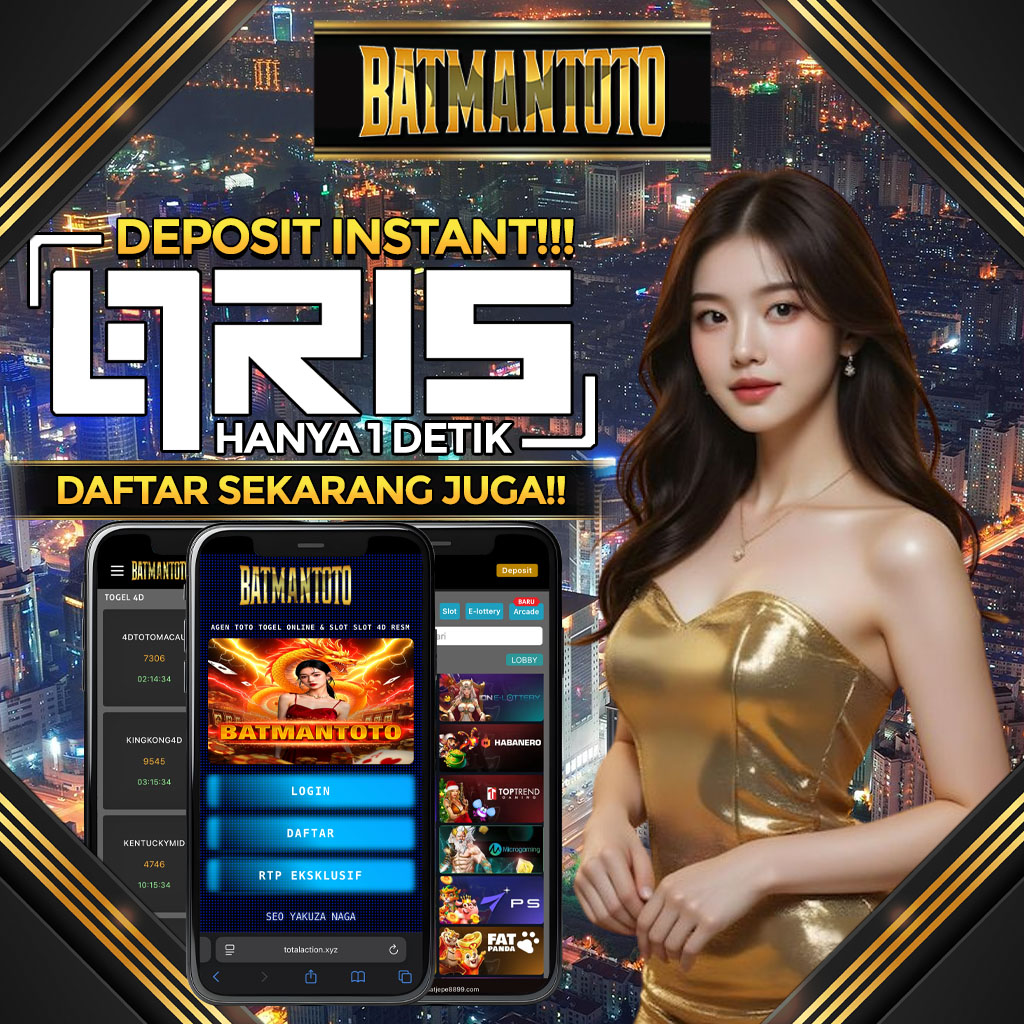 BATMANTOTO : Link Situs Toto Slot Gacor Mudah Akses Deposit Instant Qris.